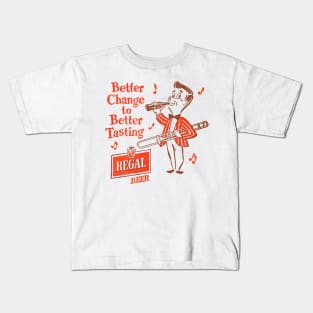 Regal Retro Defunct Beer Kids T-Shirt